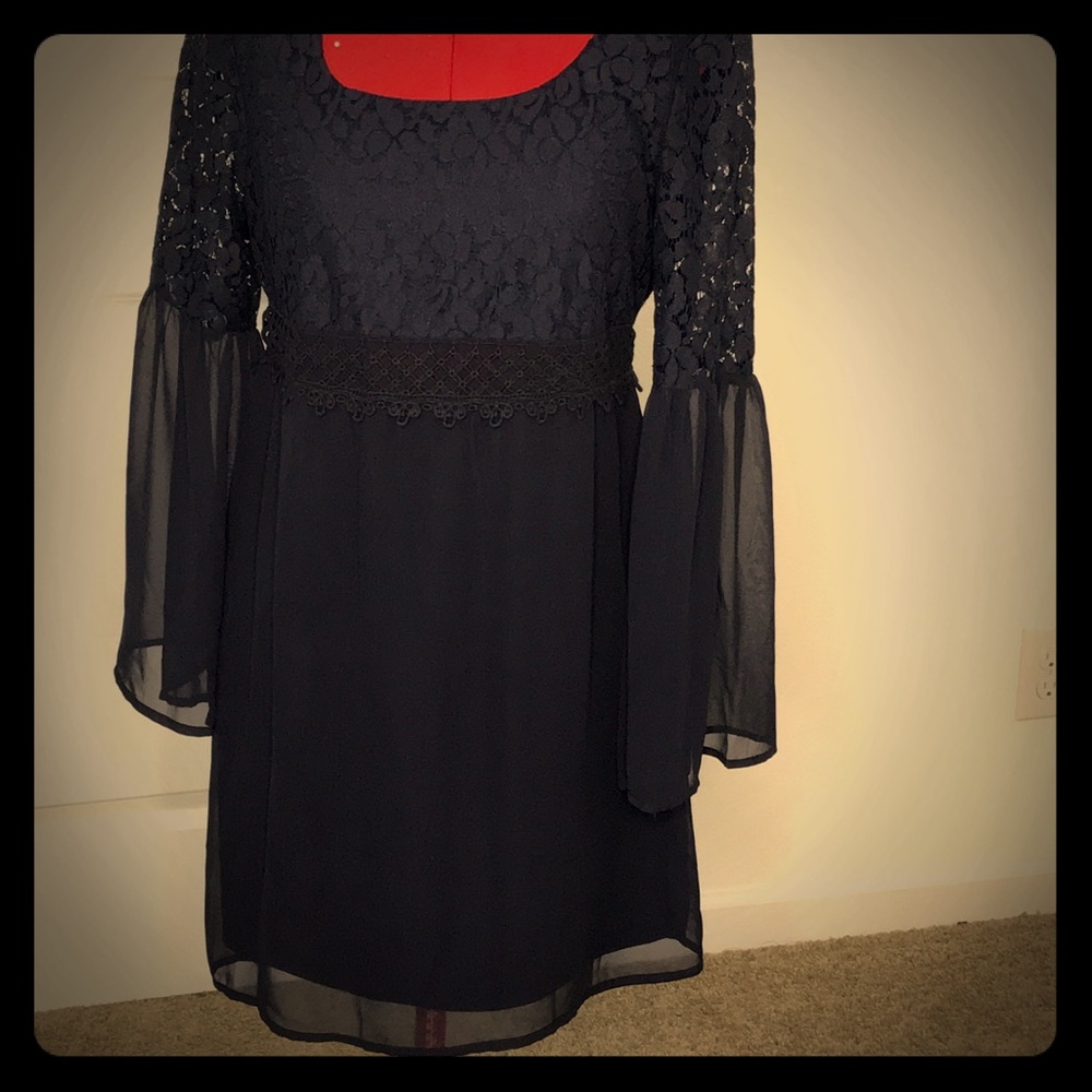 Navy blue dress by Charlotte Russe